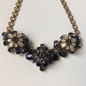 Purple J. Crew statement necklace